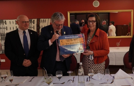 Bijdrage RC Ninove-Dendervallei aan Rotary Foundation